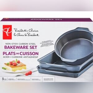 Non-Stick Carbon Steel Bakeware Set.  NEW